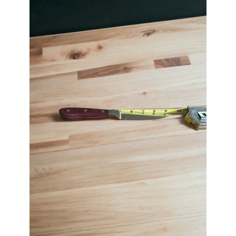 Bon Chef T Steak Knife w/Wood Handle 3 Rivets